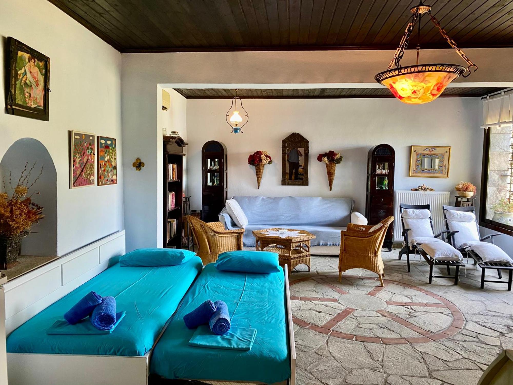 Villa Valia: Traditional Luxurious Residence 皮加迪卡 外观 照片