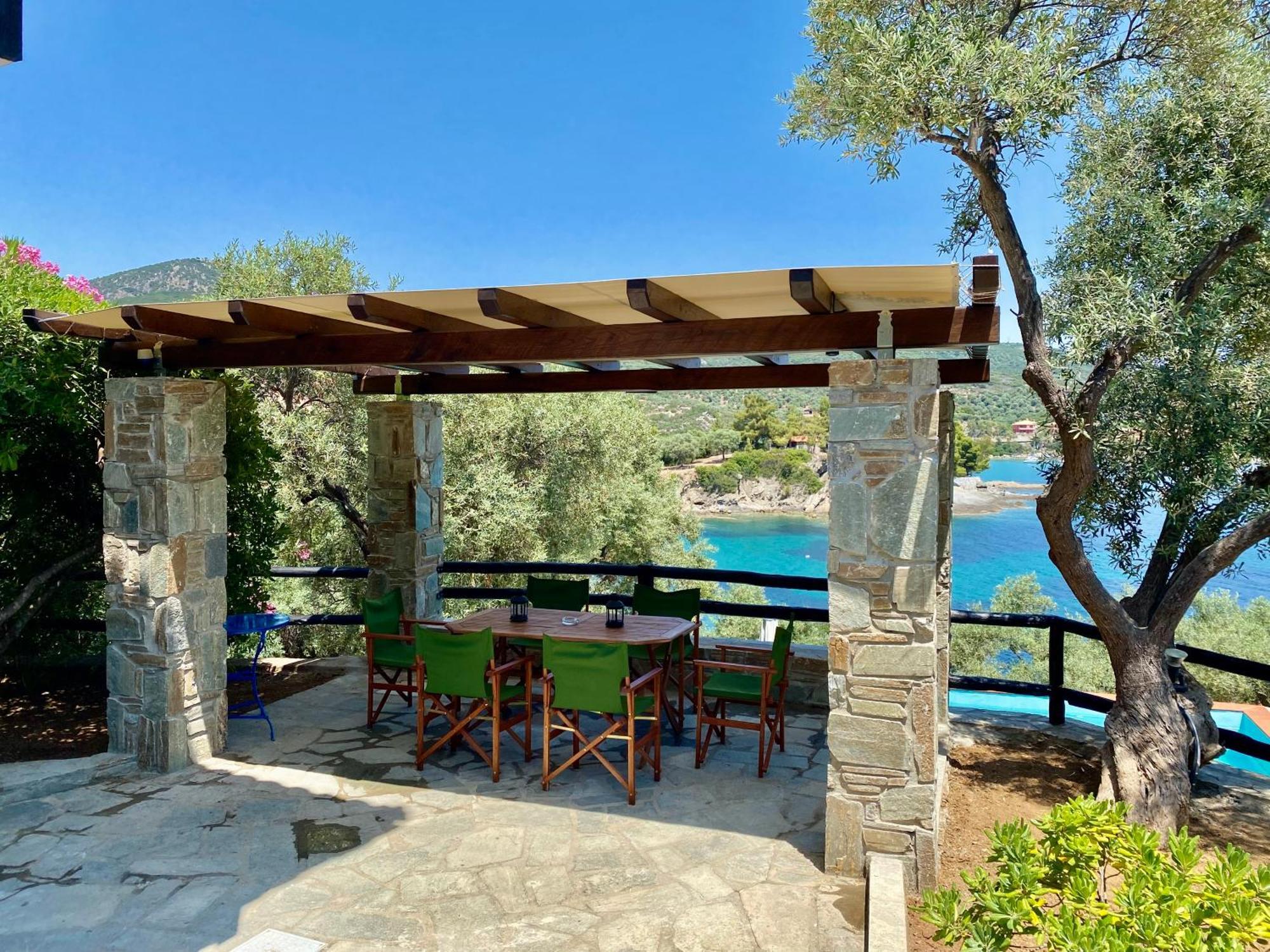 Villa Valia: Traditional Luxurious Residence 皮加迪卡 外观 照片