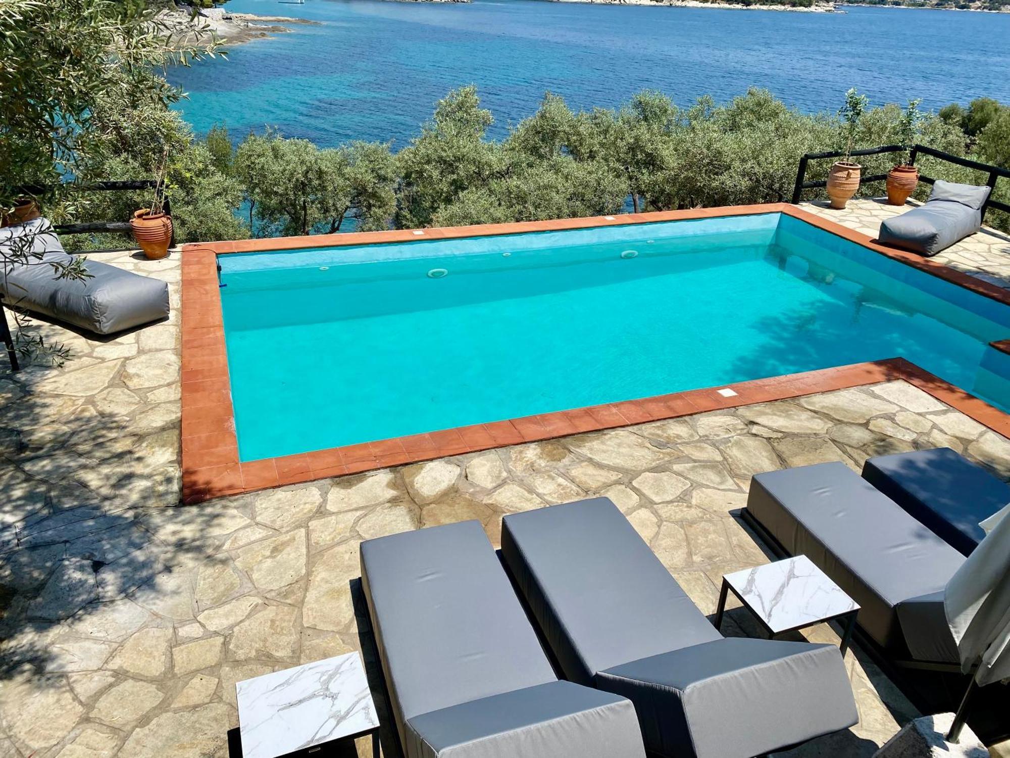Villa Valia: Traditional Luxurious Residence 皮加迪卡 外观 照片